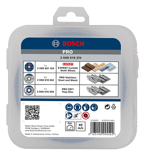 PRO Cutting and Grinding Set BOSCH 
