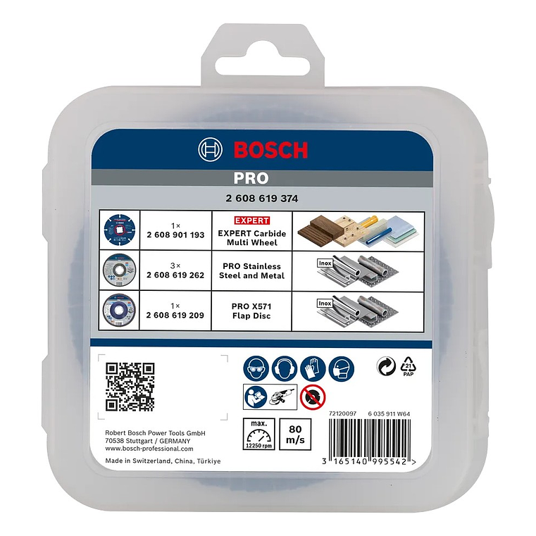 PRO Cutting and Grinding Set BOSCH  2