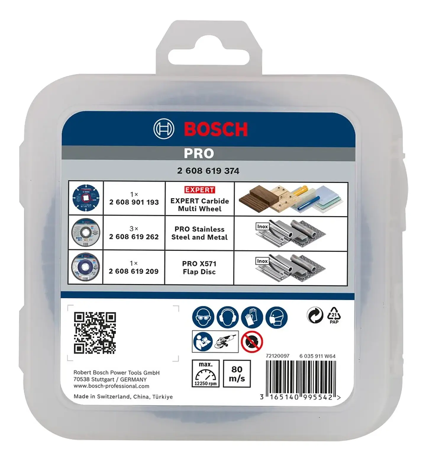 PRO Cutting and Grinding Set BOSCH  2
