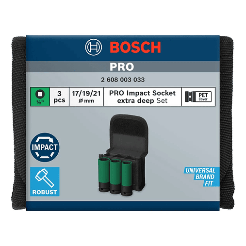 PRO Impact Socket Set BOSCH  4