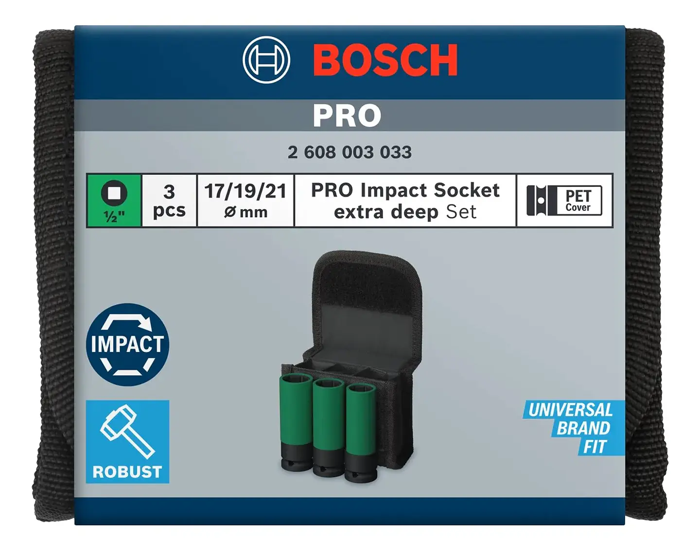 PRO Impact Socket Set BOSCH  4