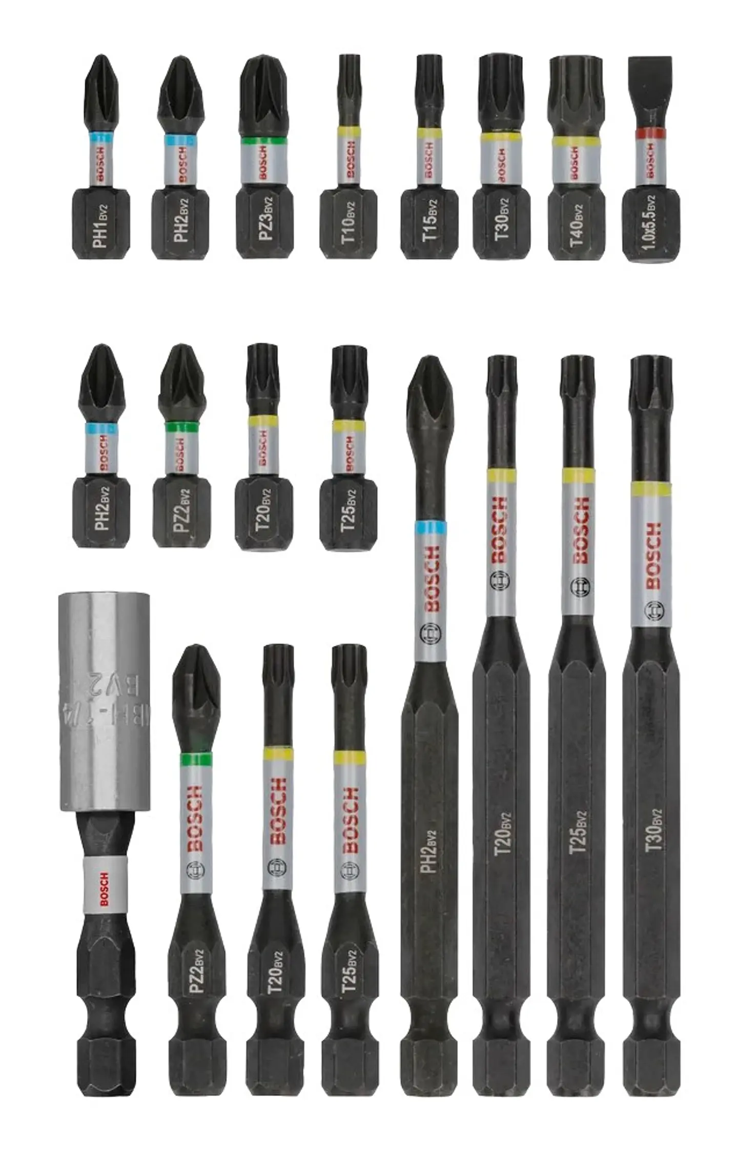 Conjunto de pontas PRO Impact Screwdriver BOSCH  2