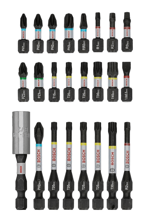 Conjunto de pontas PRO Impact Screwdriver BOSCH 