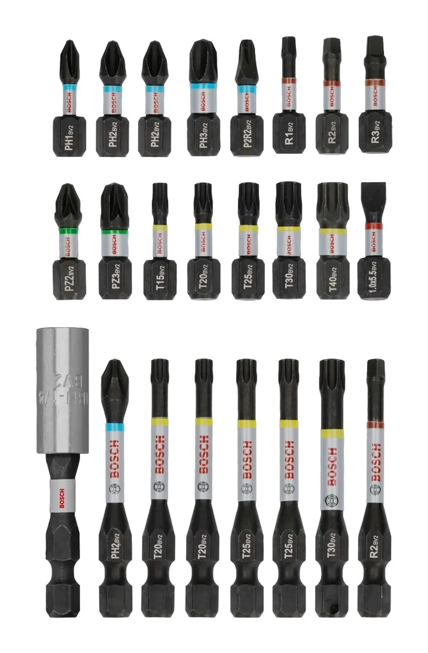 Conjunto de pontas PRO Impact Screwdriver BOSCH  2
