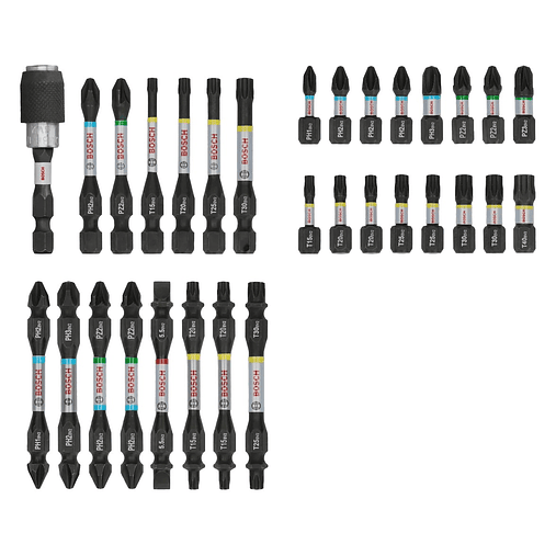 Conjunto de pontas de aparafusar PRO Impact (31 unids) BOSCH  2