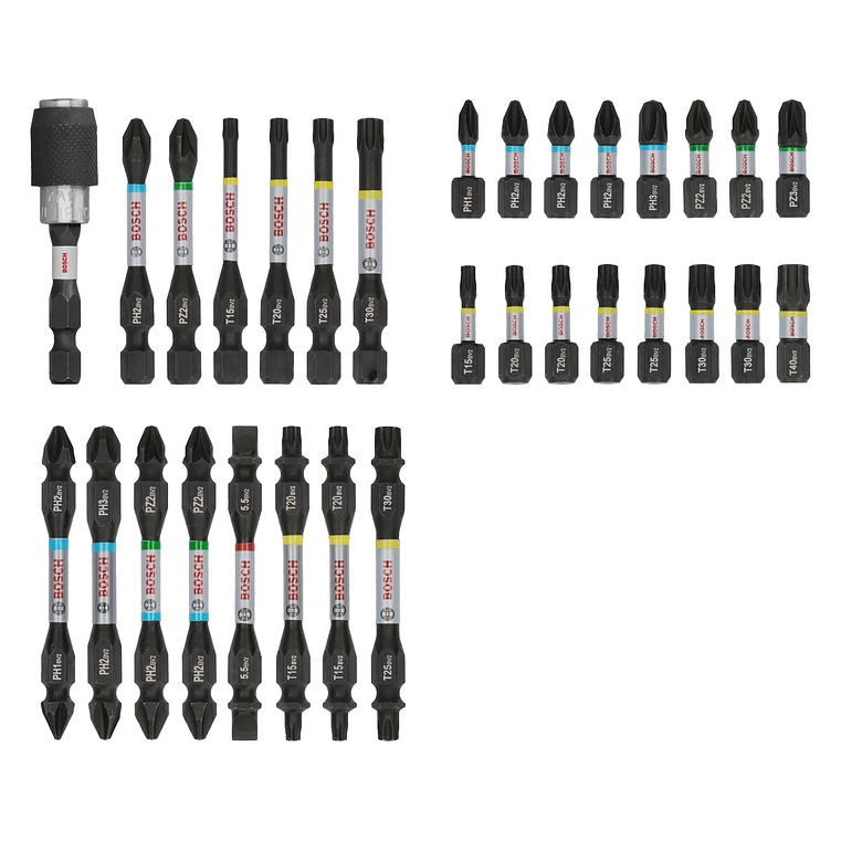 Conjunto de pontas de aparafusar PRO Impact (31 unids) BOSCH  2