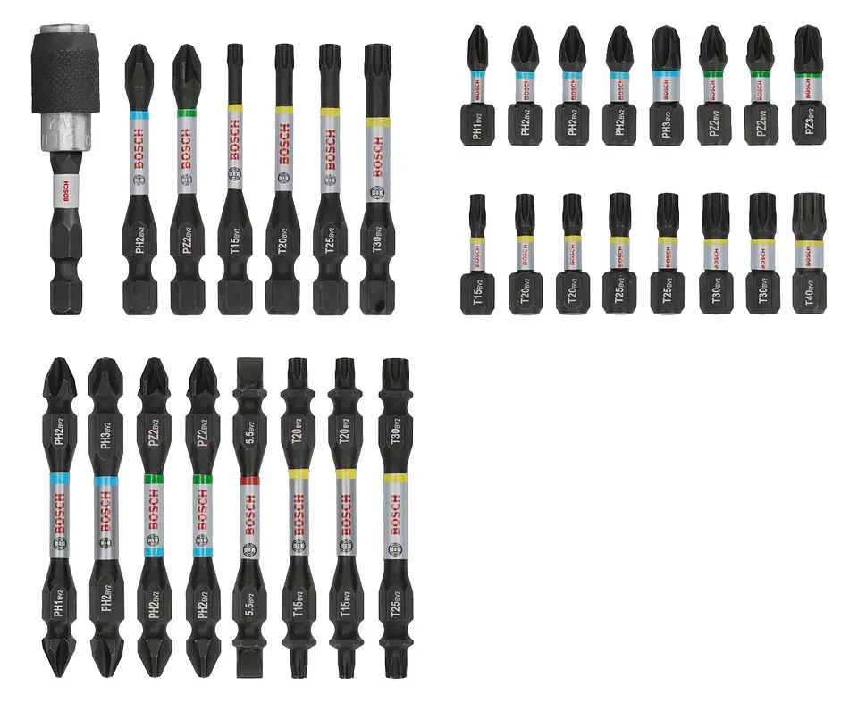 Conjunto de pontas de aparafusar PRO Impact (31 unids) BOSCH  2