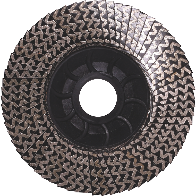 Disco de Lamelas de Diamante ø115mm x M-14 Grão 100 MASTER FDD SAMEDIA 1