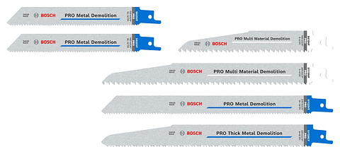 Conjunto de lâminas PRO Demolition BOSCH 