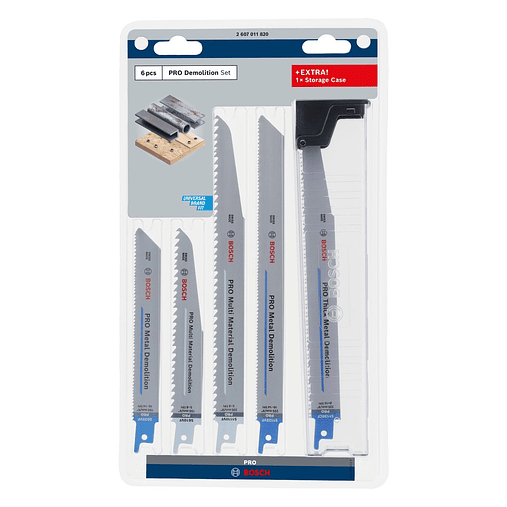 Conjunto de lâminas PRO Demolition BOSCH  3
