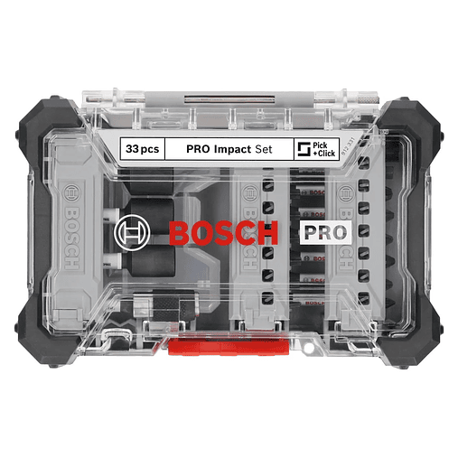 Conjunto de pontas PRO Impact Screwdriver (33 unids) BOSCH  4