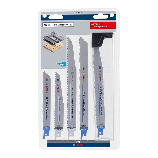 Conjunto de lâminas PRO Demolition BOSCH  3