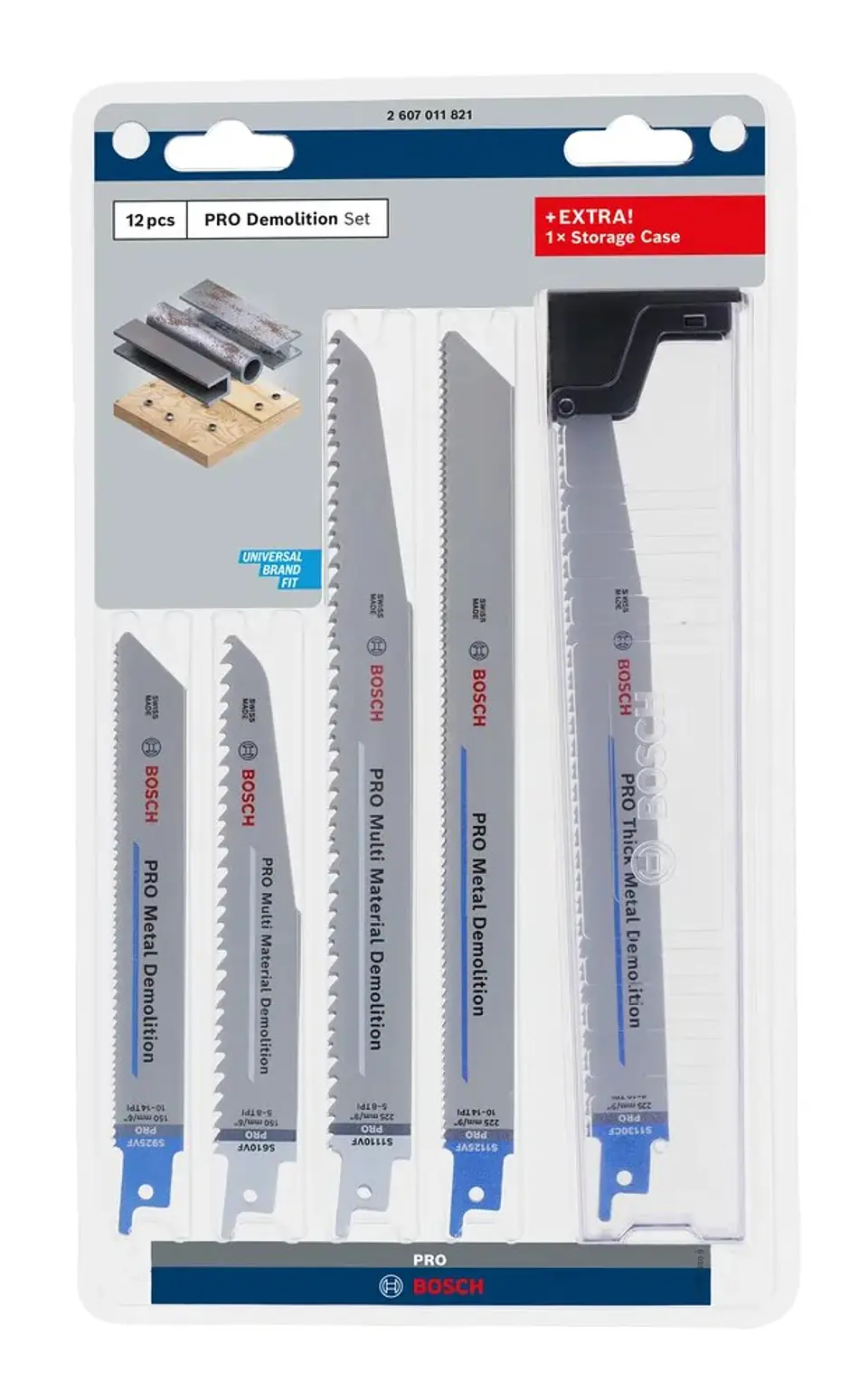 Conjunto de lâminas PRO Demolition BOSCH  3
