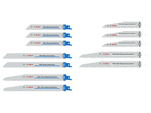 Conjunto de lâminas PRO Demolition BOSCH 