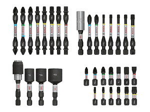 Conjunto de pontas PRO Impact Screwdriver (35 unids) BOSCH 