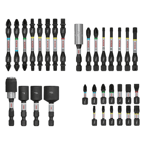 Conjunto de pontas PRO Impact Screwdriver (35 unids) BOSCH  2
