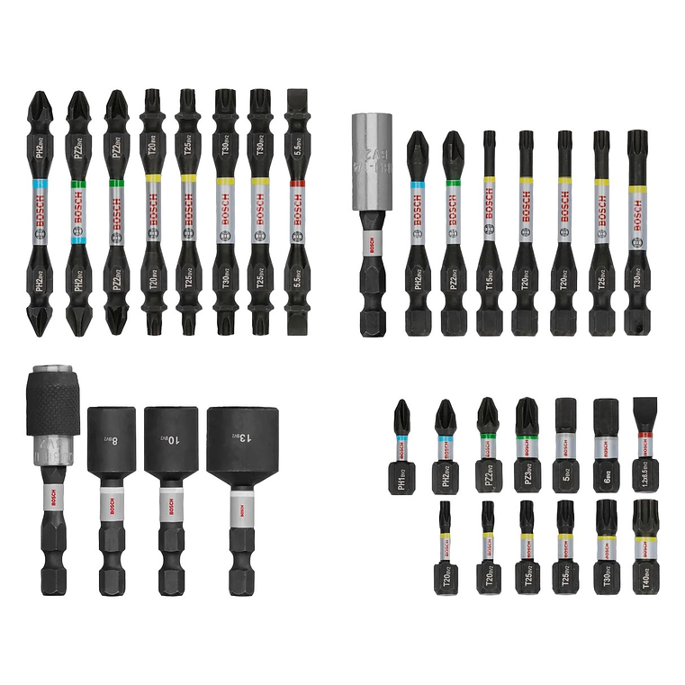 Conjunto de pontas PRO Impact Screwdriver (35 unids) BOSCH  2