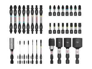 Conjunto de pontas de aparafusar PRO Impact (36 unids) BOSCH 