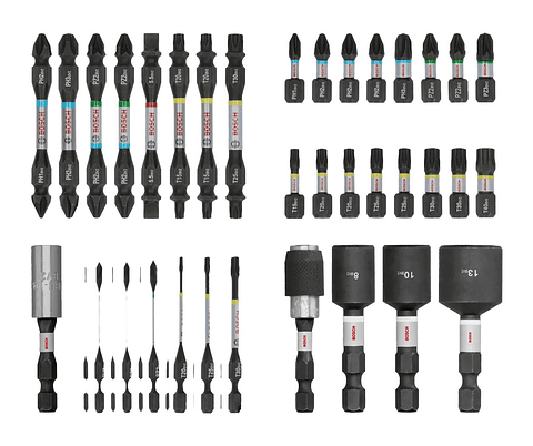 Conjunto de pontas de aparafusar PRO Impact (36 unids) BOSCH 