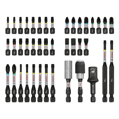 Conjunto de pontas PRO Impact Screwdriver (41 unids) BOSCH  2