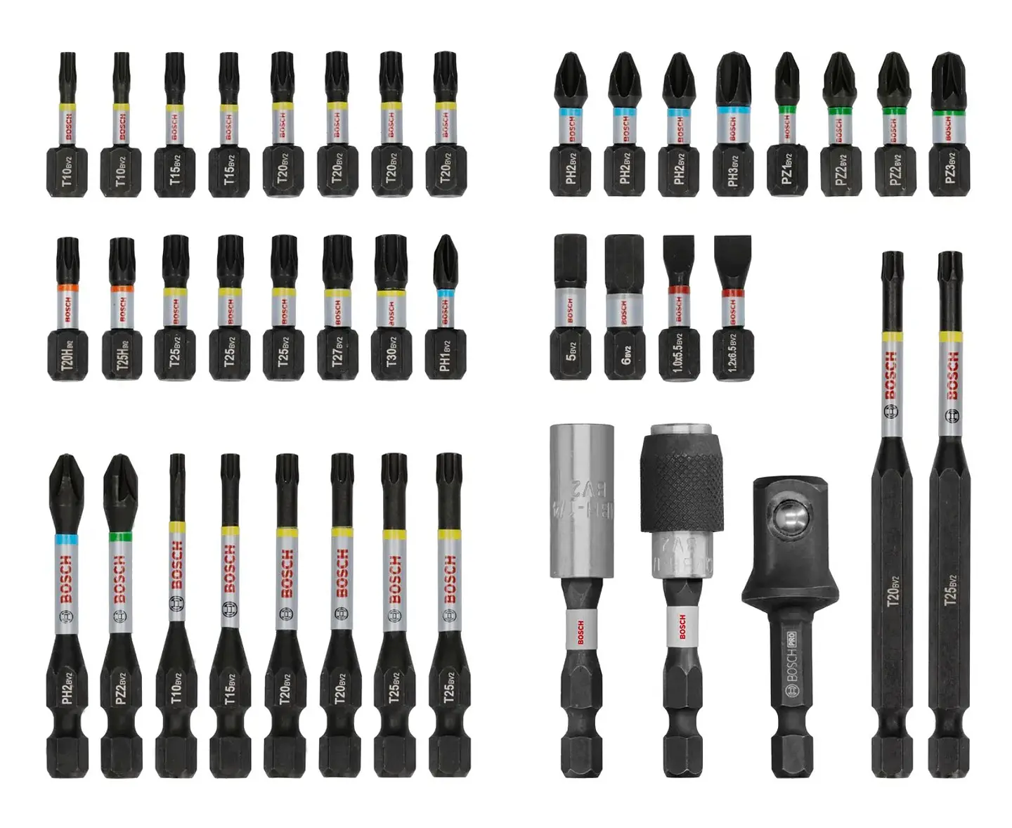Conjunto de pontas PRO Impact Screwdriver (41 unids) BOSCH  2