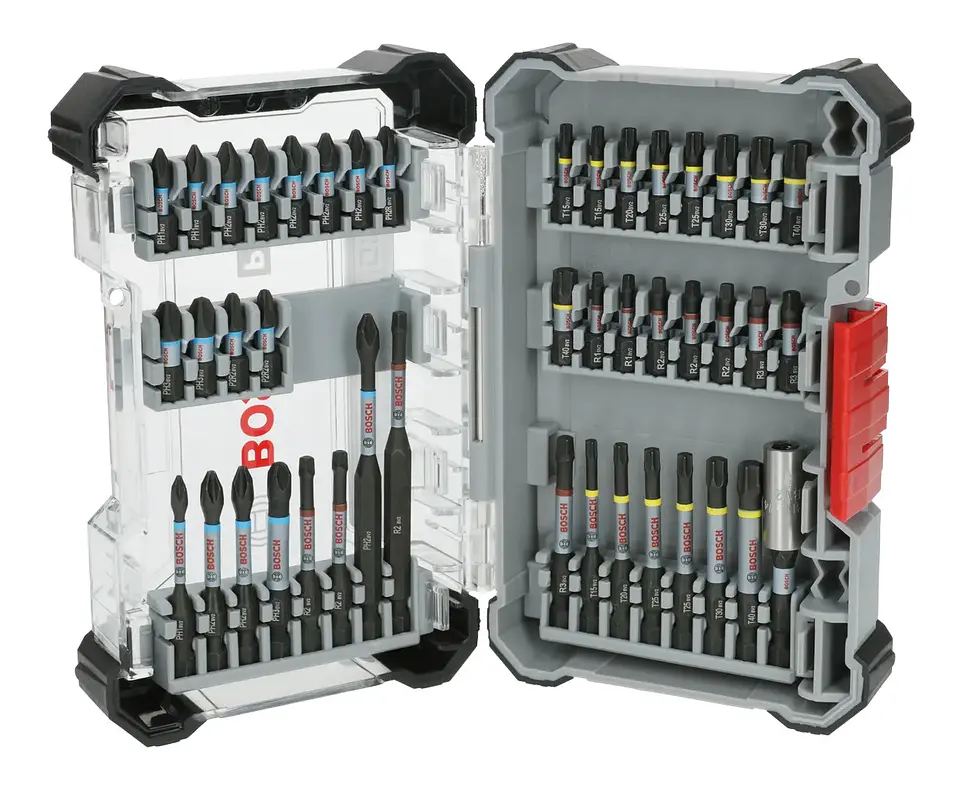 Conjunto de pontas PRO Impact Screwdriver (44 unids) BOSCH  1
