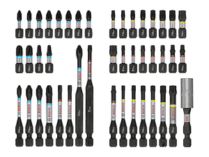 Conjunto de pontas PRO Impact Screwdriver (44 unids) BOSCH 