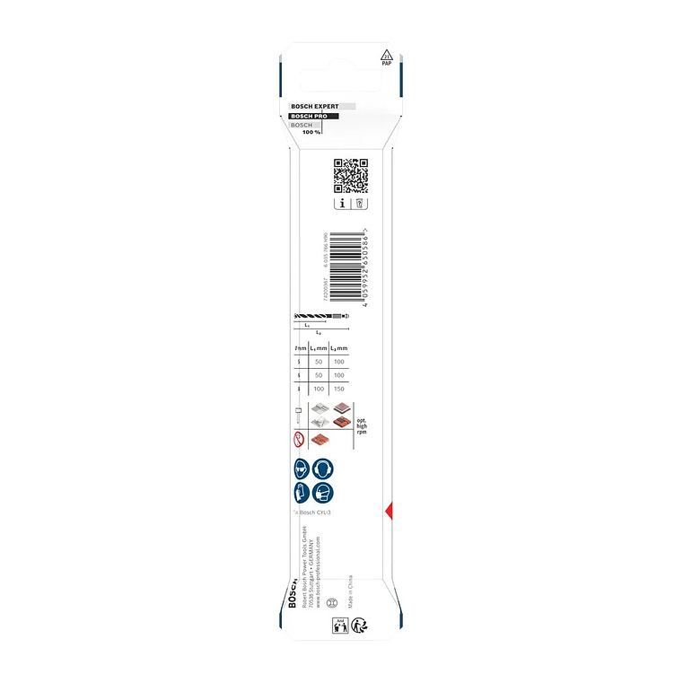 Conjunto de brocas PRO HEX-5 (3 unids) BOSCH  3