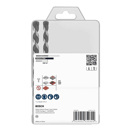 Conjunto de brocas PRO HEX-5 (7 unids) BOSCH 4