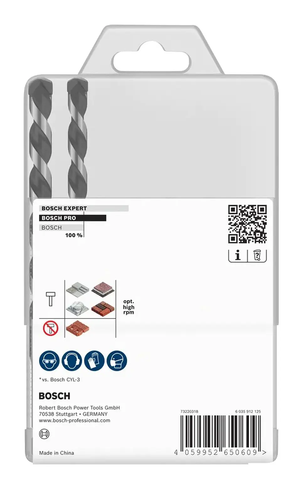 Conjunto de brocas PRO HEX-5 (7 unids) BOSCH 4