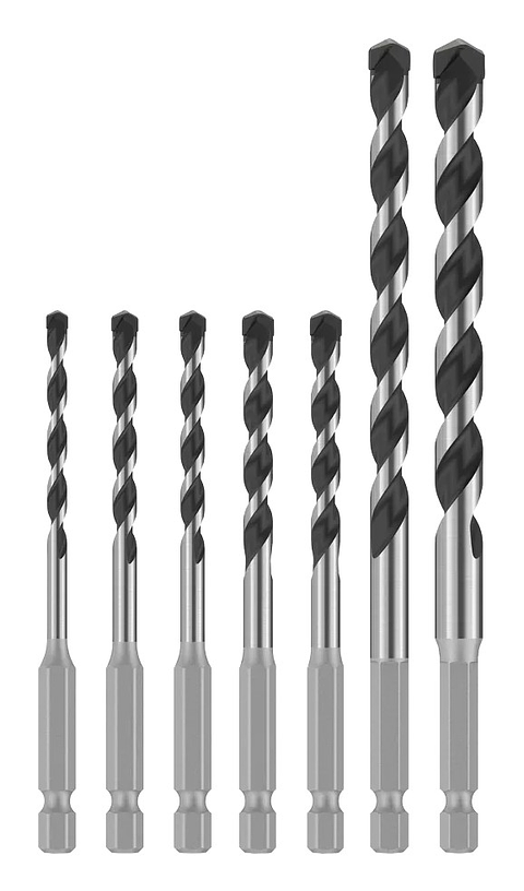 Conjunto de brocas PRO HEX-5 (7 unids) BOSCH