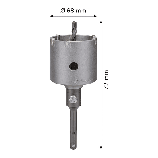 Conjunto de PRO SDS plus-5 Core Cutter (3 unids) BOSCH  2