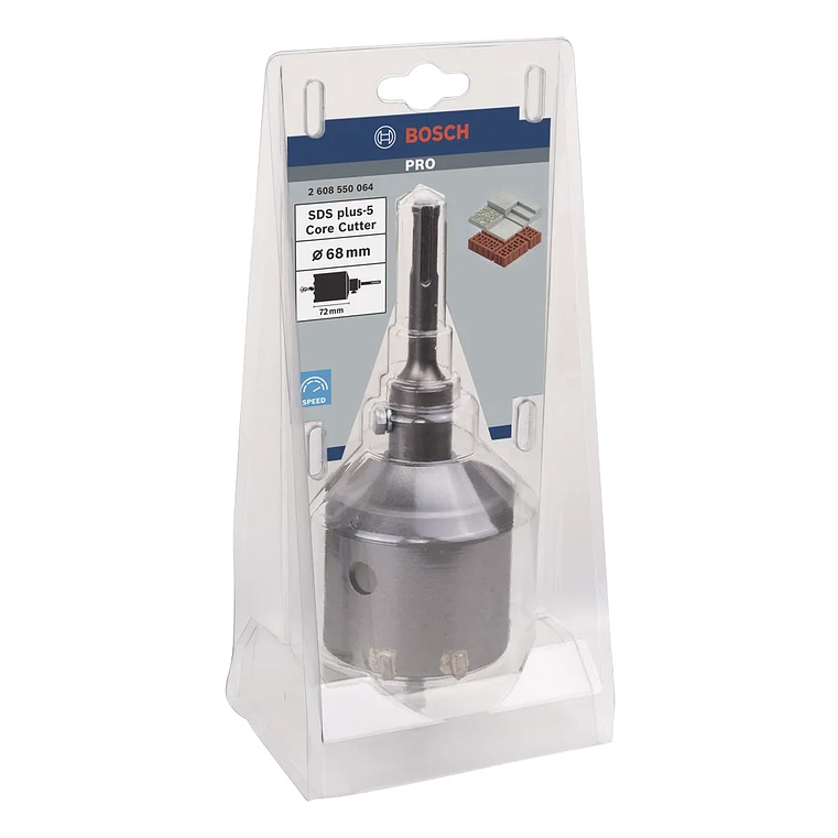 Conjunto de PRO SDS plus-5 Core Cutter (3 unids) BOSCH  3