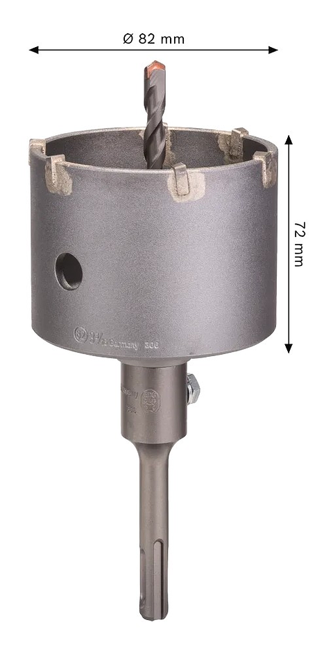 Conjunto de PRO SDS plus-5 Core Cutter (3 unids) BOSCH