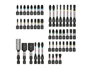Conjunto de pontas PRO Impact Screwdriver (50 unids) BOSCH 
