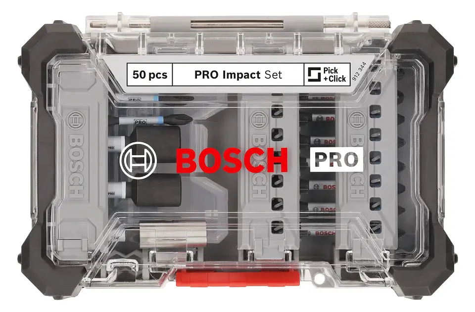 Conjunto de pontas PRO Impact Screwdriver (50 unids) BOSCH  4