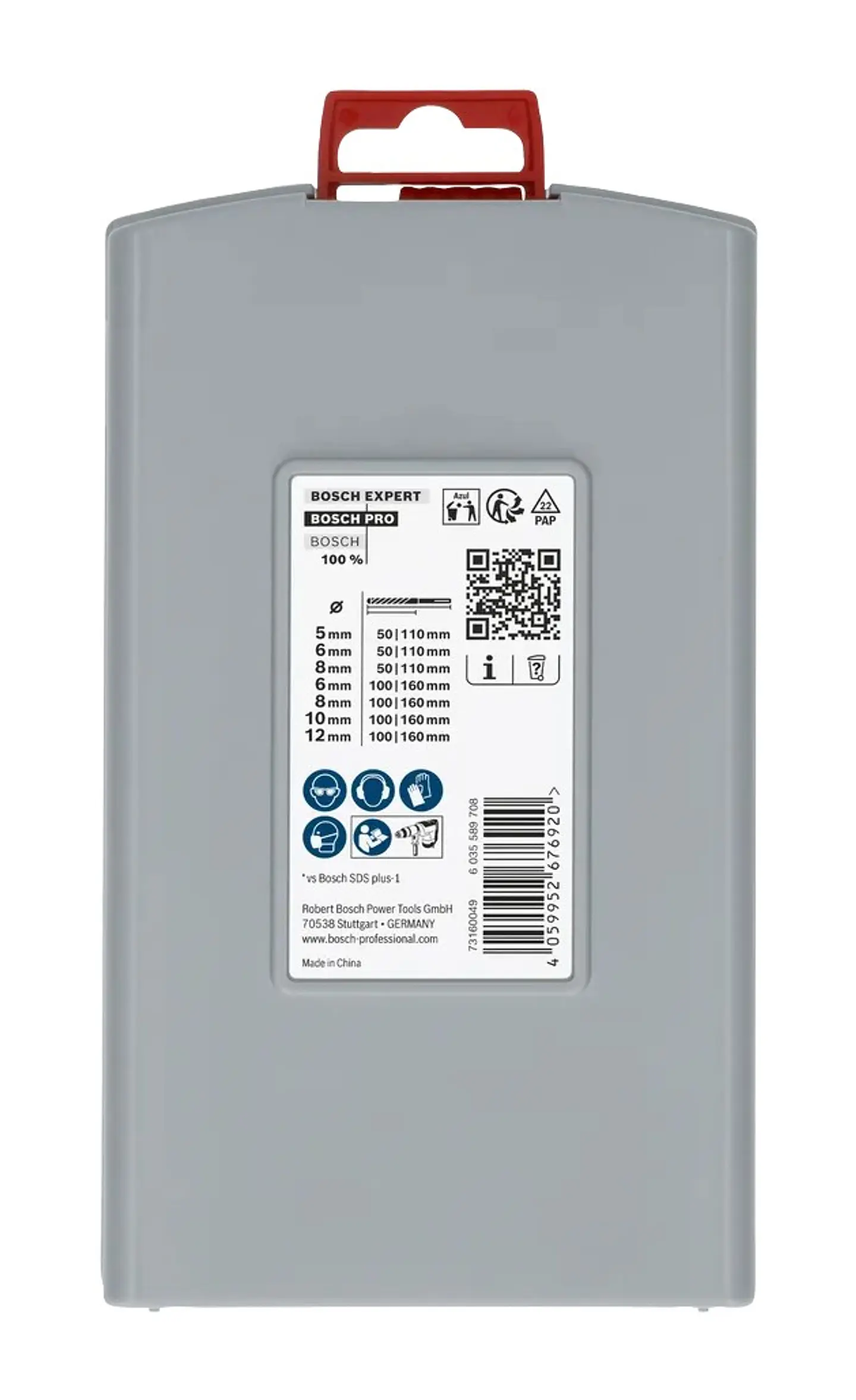 Conjunto de brocas para martelo PRO SDS plus-5X (7 unids) BOSCH  5