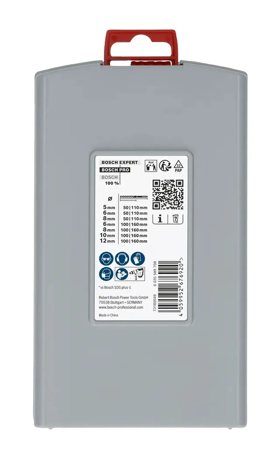 Conjunto de brocas para martelo PRO SDS plus-5X (7 unids) BOSCH  5