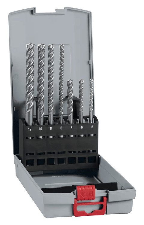 Conjunto de brocas para martelo PRO SDS plus-5X (7 unids) BOSCH 