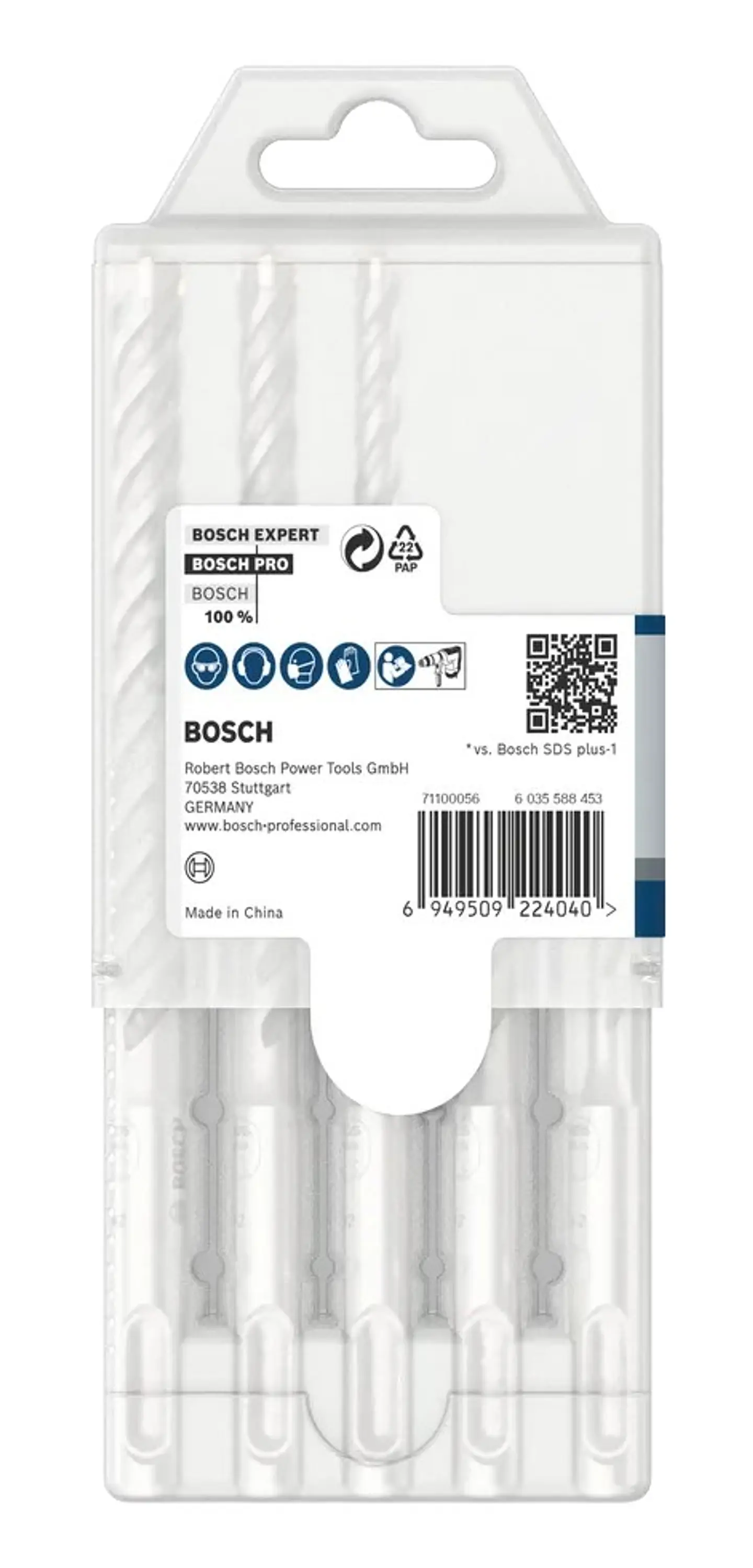 Conjunto de brocas para martelo PRO SDS plus-5X (5 unids) BOSCH 4