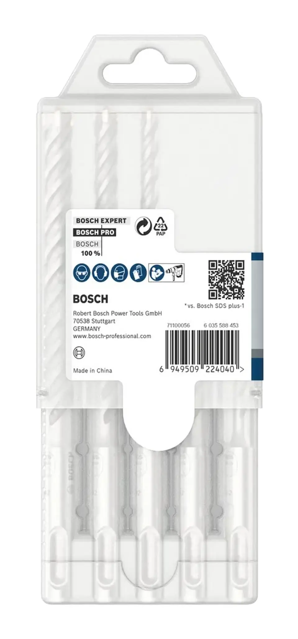 Conjunto de brocas para martelo PRO SDS plus-5X (5 unids) BOSCH 4