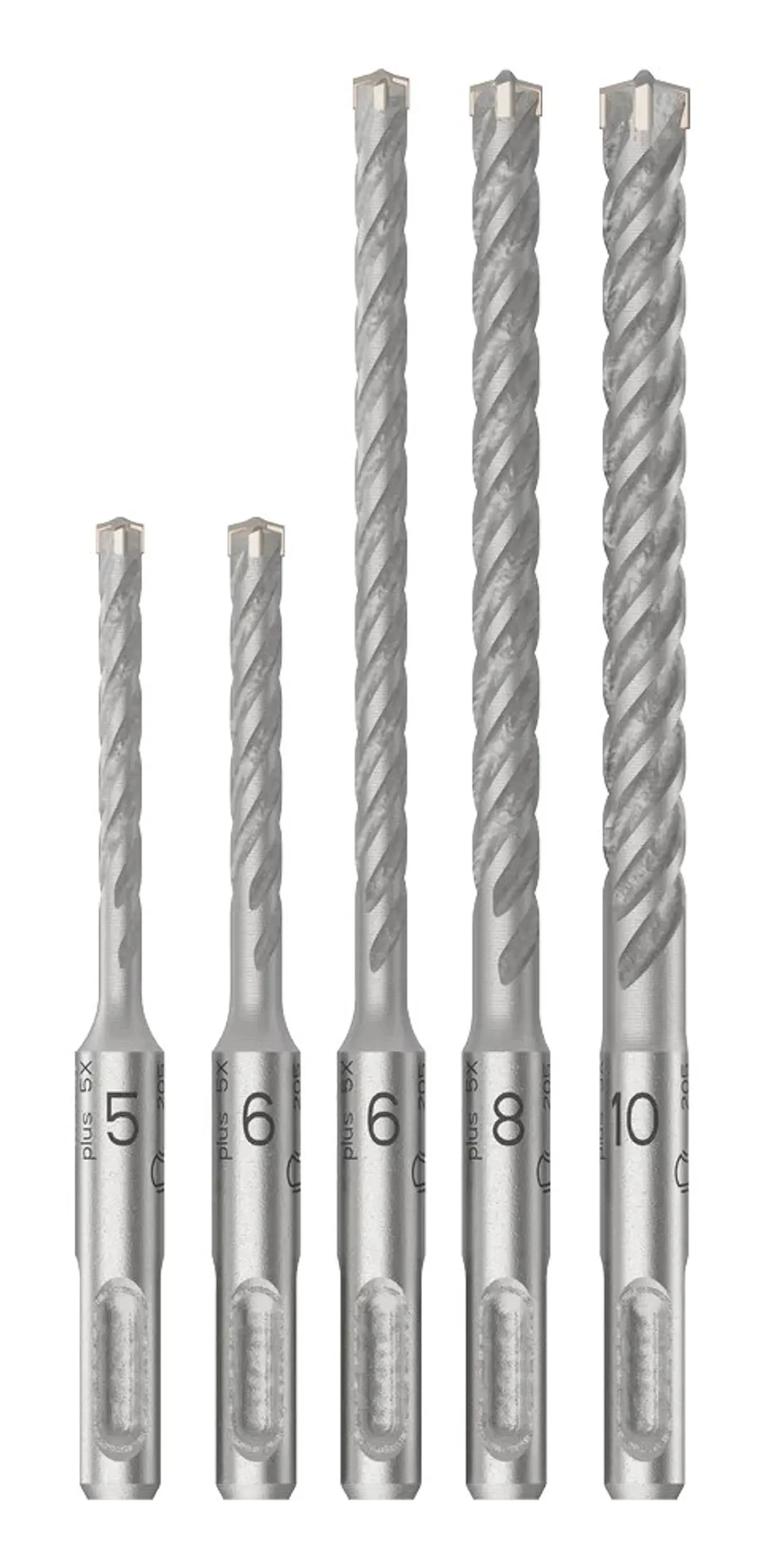 Conjunto de brocas para martelo PRO SDS plus-5X (5 unids) BOSCH 1