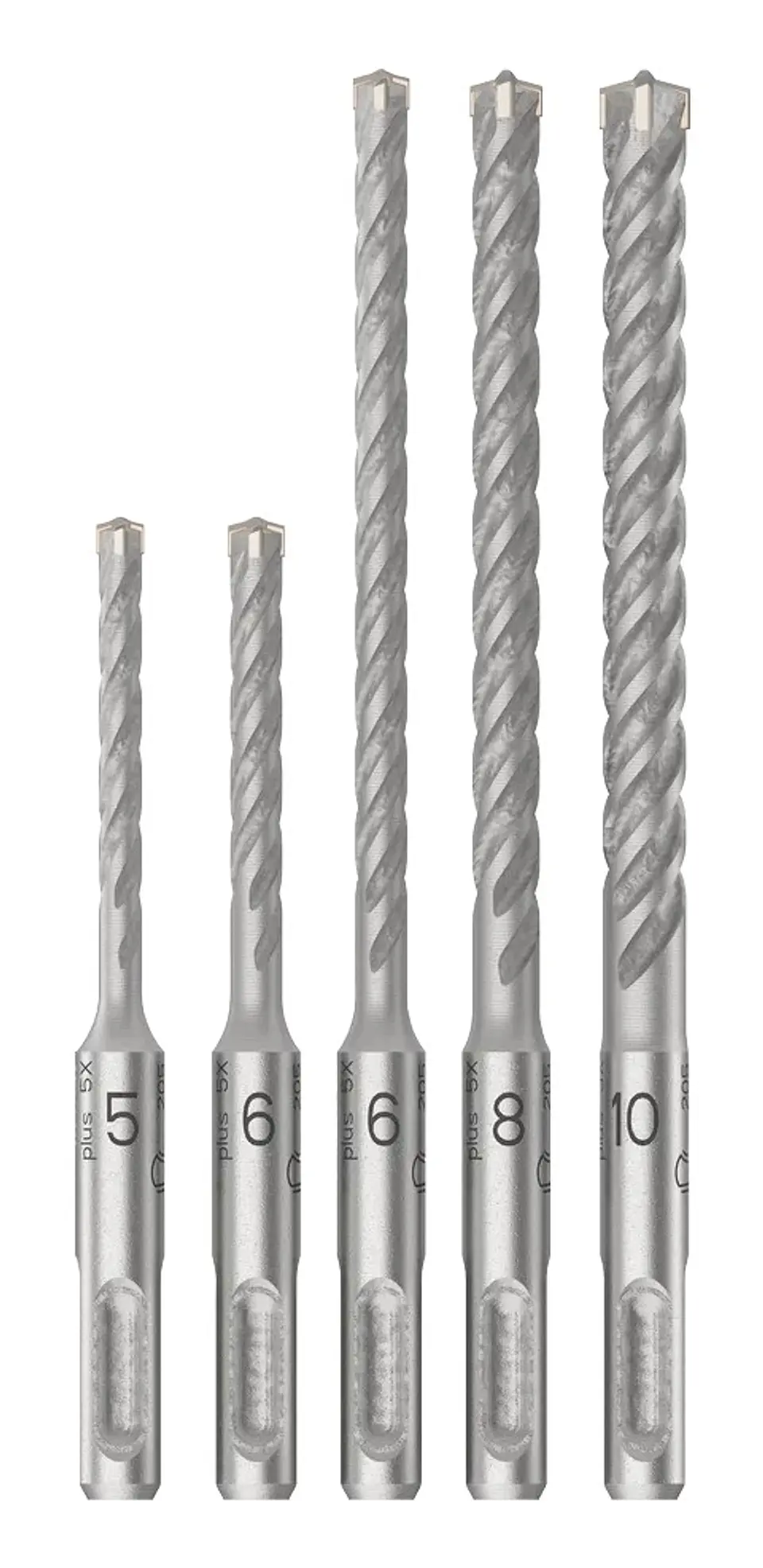 Conjunto de brocas para martelo PRO SDS plus-5X (5 unids) BOSCH 1
