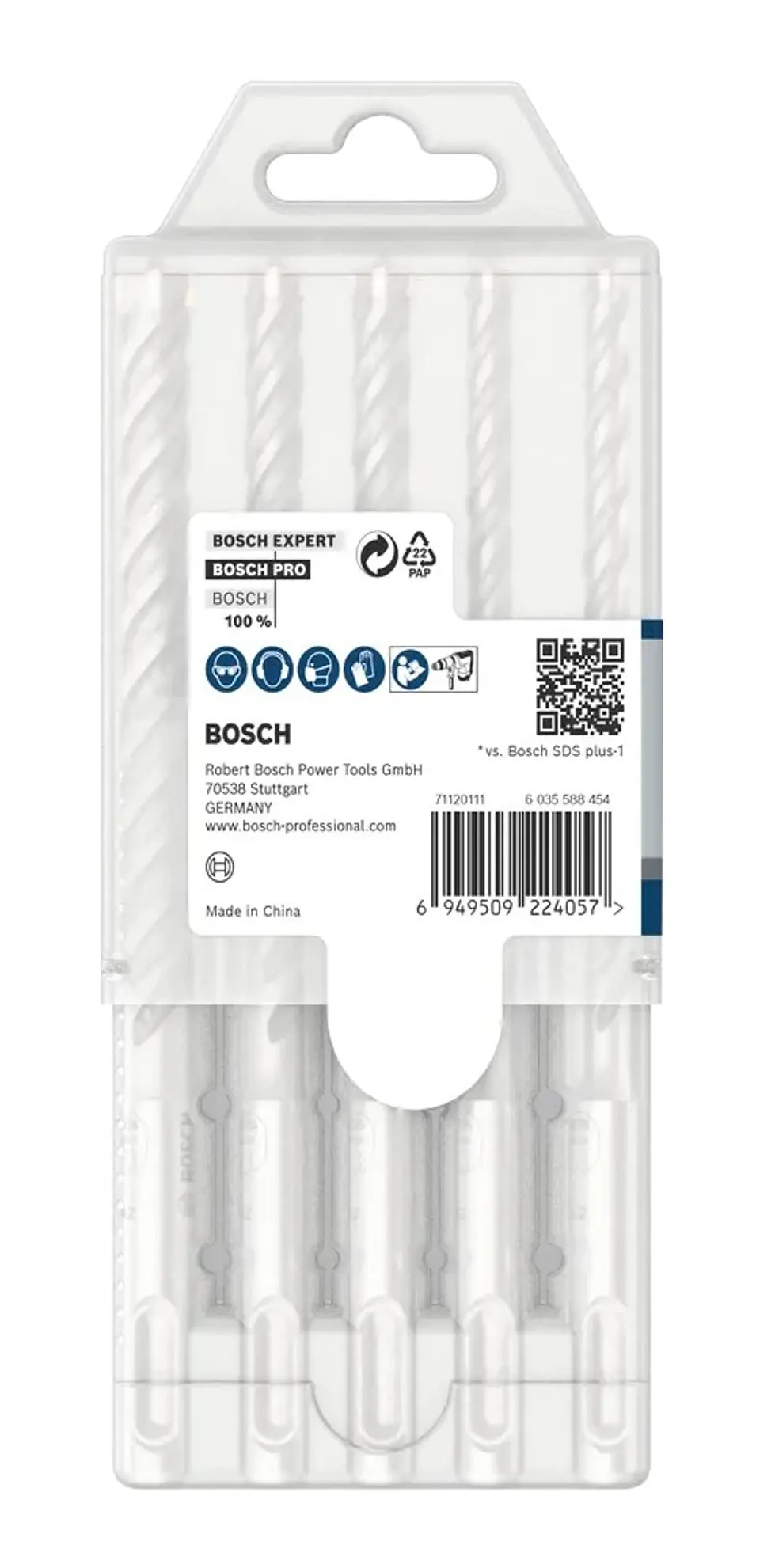 Conjunto de brocas para martelo PRO SDS plus-5X (5 unids) BOSCH 4