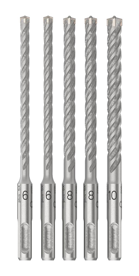 Conjunto de brocas para martelo PRO SDS plus-5X (5 unids) BOSCH