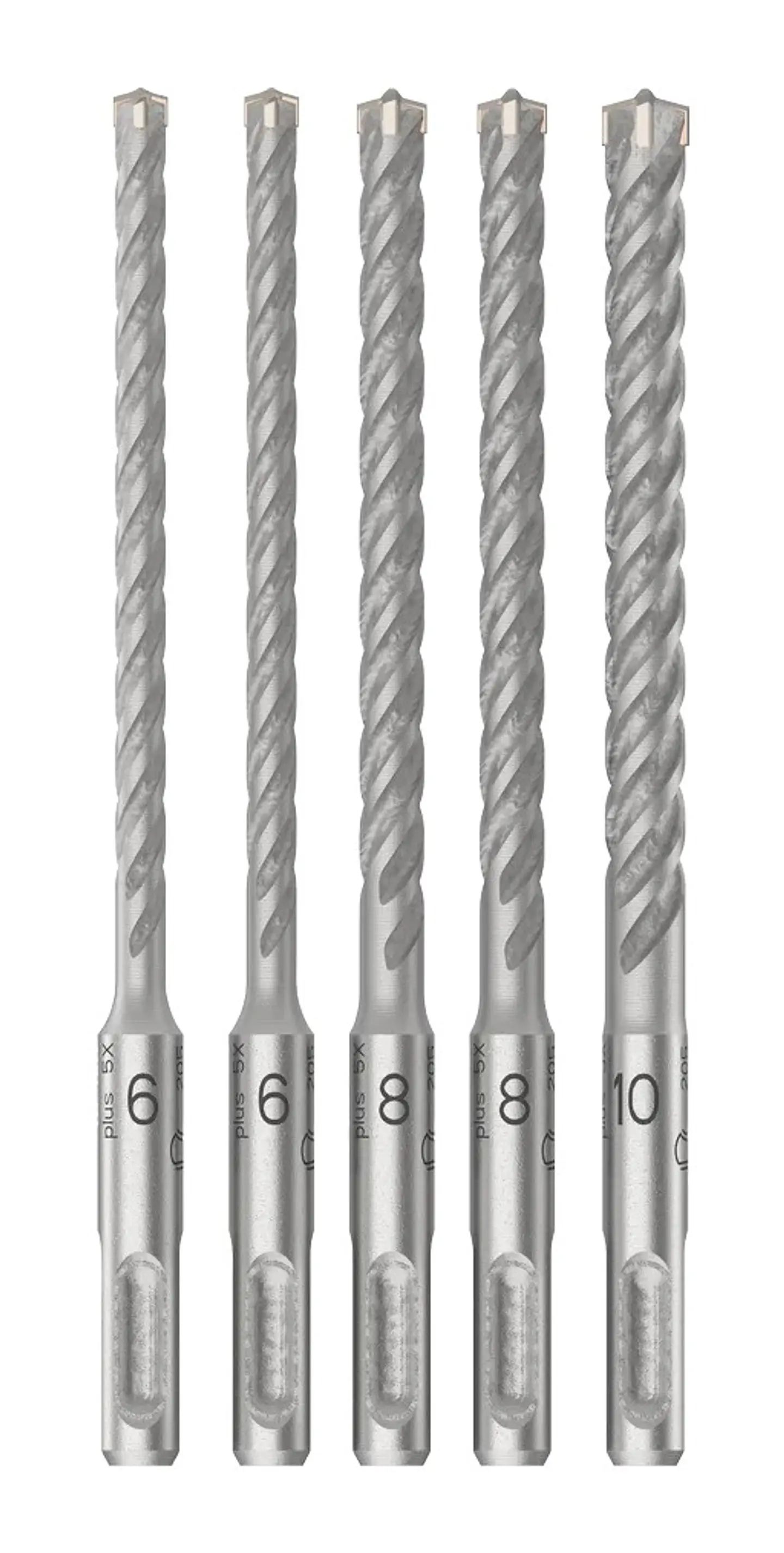 Conjunto de brocas para martelo PRO SDS plus-5X (5 unids) BOSCH 1