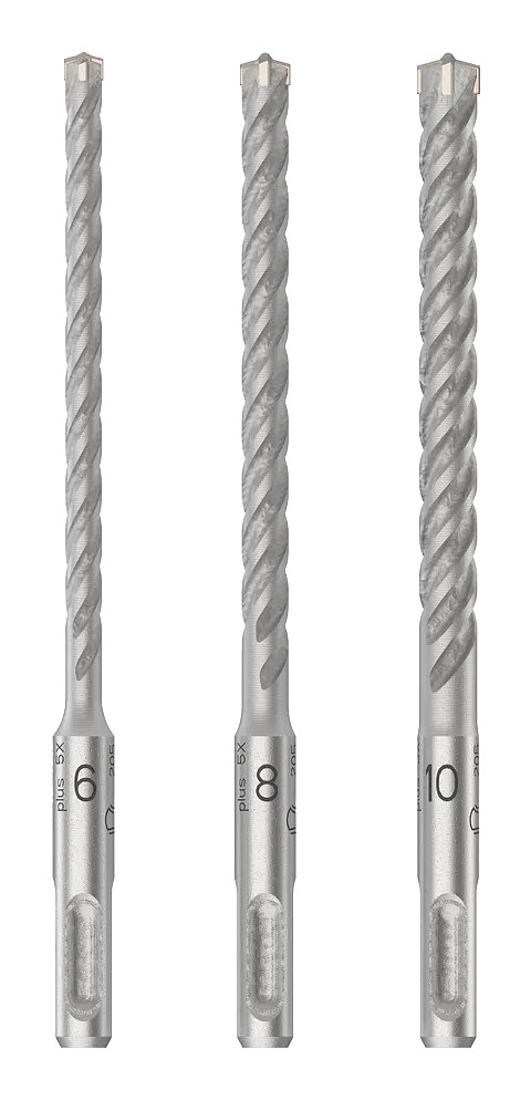 Conjunto de brocas para martelo PRO SDS plus-5X (3 unids) BOSCH