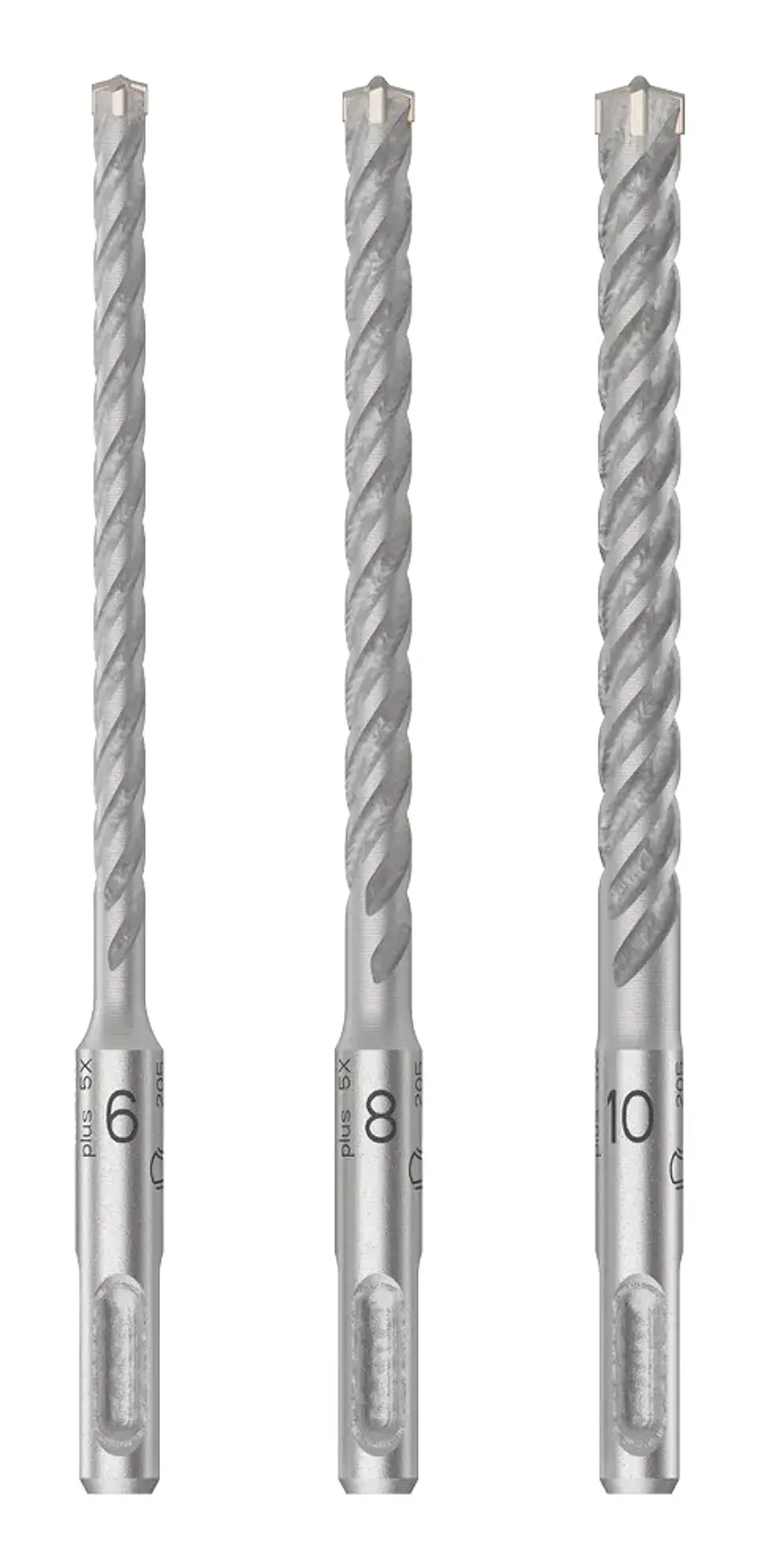 Conjunto de brocas para martelo PRO SDS plus-5X (3 unids) BOSCH 1