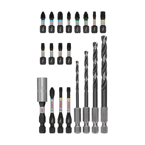 PRO Impact Metal Set (20 unids) BOSCH  2