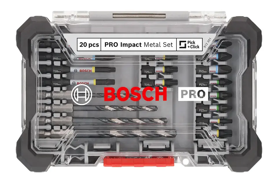 PRO Impact Metal Set (20 unids) BOSCH  5